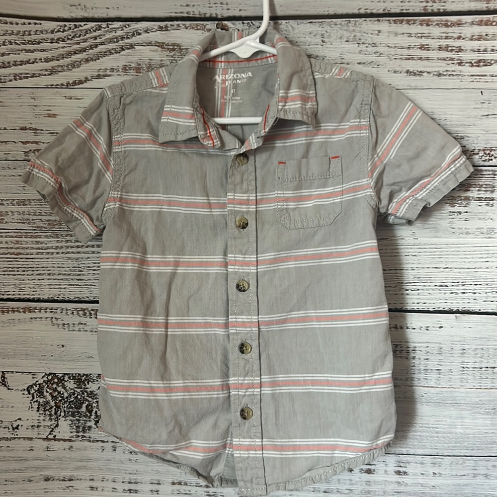 Boys gray button up from Arizona size 4t